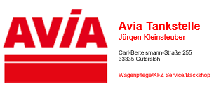 Avia Tankstelle Kleinsteuber