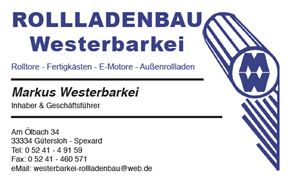 Rolladenbau Westerbarkei